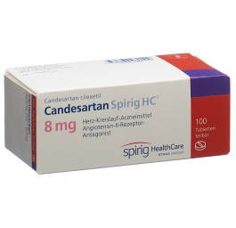 CANDESARTAN Spirig HC cpr 8 mg 100 pce