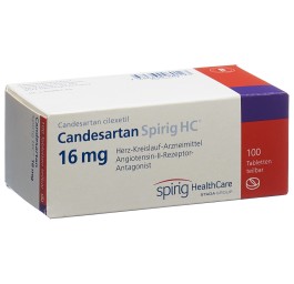CANDESARTAN Spirig HC cpr 16 mg 100 pce