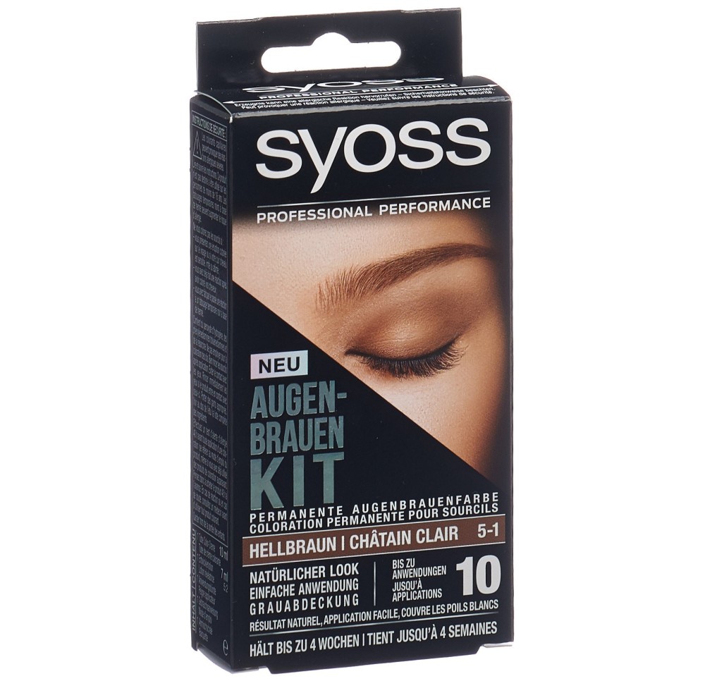 SYOSS kit sourcils clair 10 ml SYOSS kit sourcils clair 10 ml