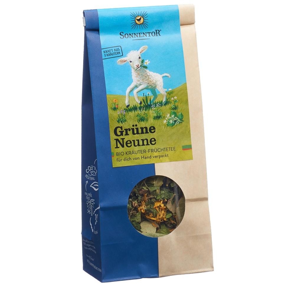 SONNENTOR Grüne Neune Tee offen 60 g SONNENTOR Grüne Neune Tee offen 60 g