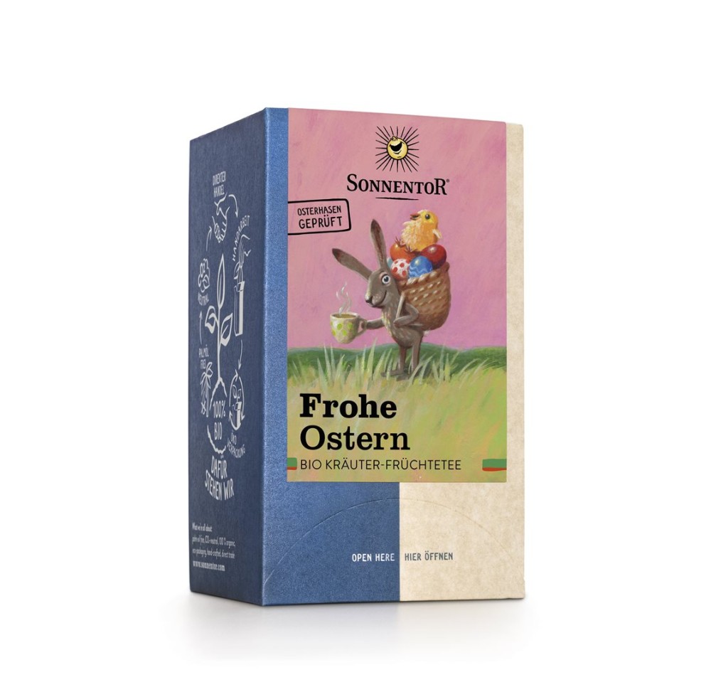 SONNENTOR Frohe Ostern Tee BIO sach 18 pce SONNENTOR Frohe Ostern Tee BIO sach 18 pce
