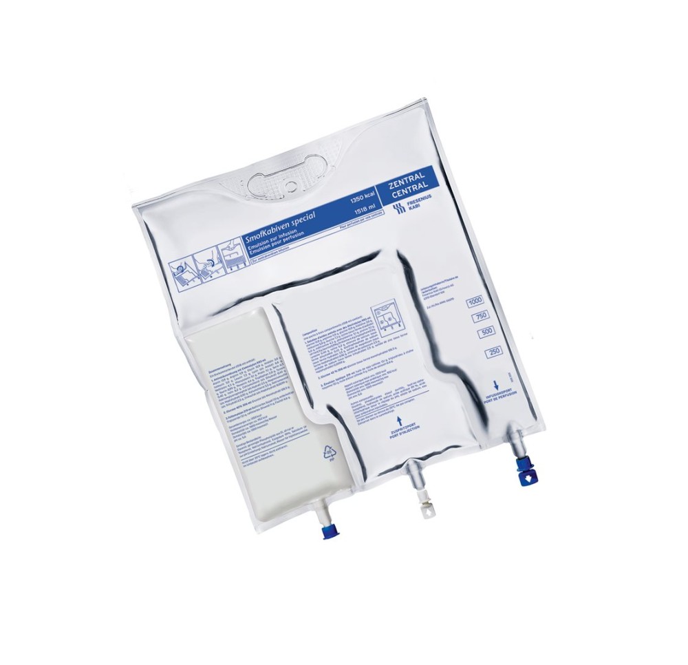 SMOFKABIVEN special émuls perf 1518ml sach 4 pce SMOFKABIVEN special émuls perf 1518ml sach 4 pce