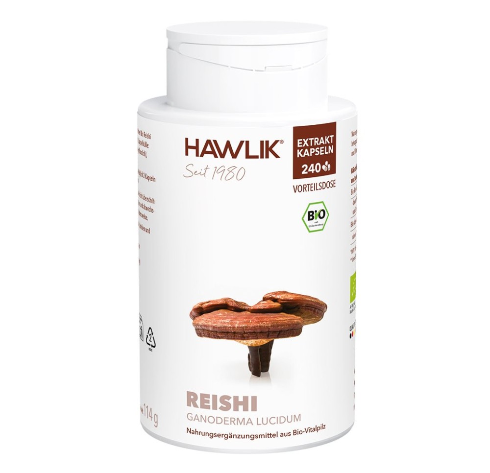 HAWLIK Reishi Extrait caps 240 pce