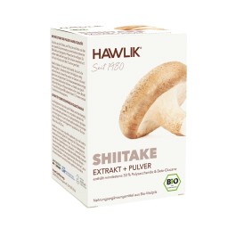 HAWLIK Shiitake Extrait + poudre caps 120 pce