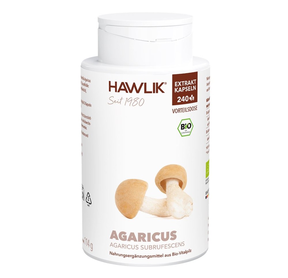 HAWLIK Agaricus Extrait caps 240 pce