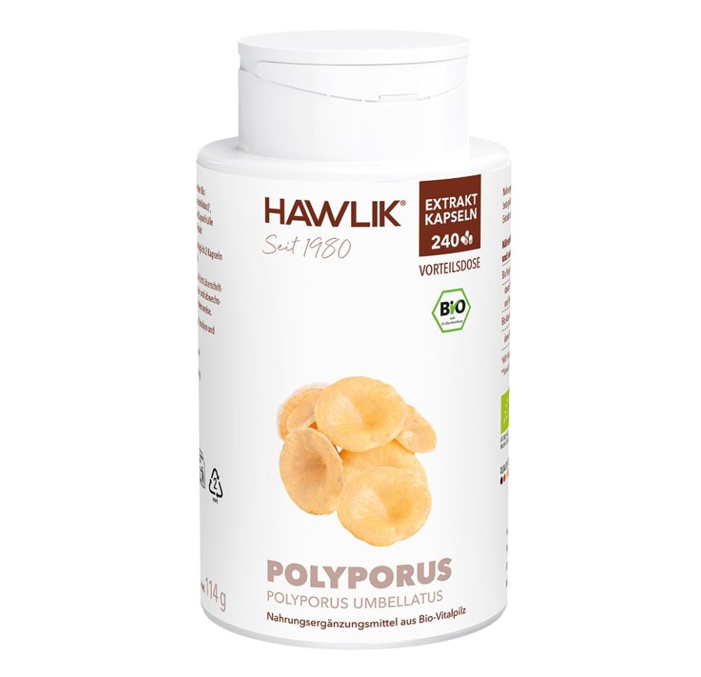 HAWLIK Polyporus Extrait caps 240 pce