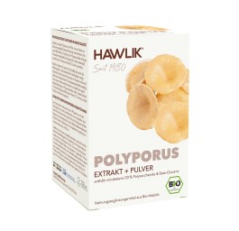 HAWLIK Polyporus Extrait+poudre caps 120 pce