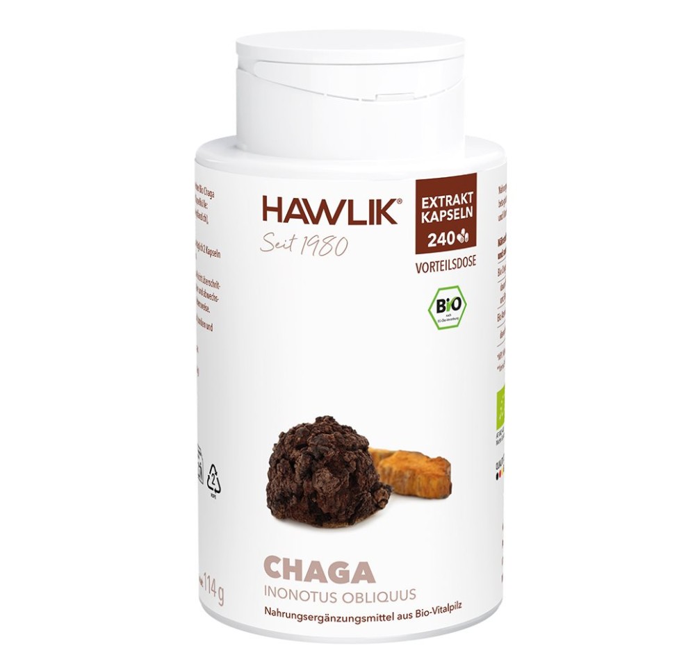 HAWLIK Chaga Extrait caps 240 pce