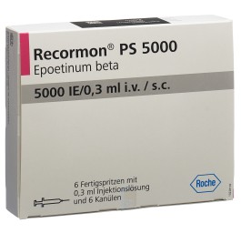 RECORMON PS 5000 UI/0.3ml prot aigu ser pré 6 pce