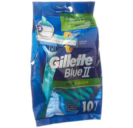 GILLETTE Blue II Plus Slalom rasoir jetable 10 pce