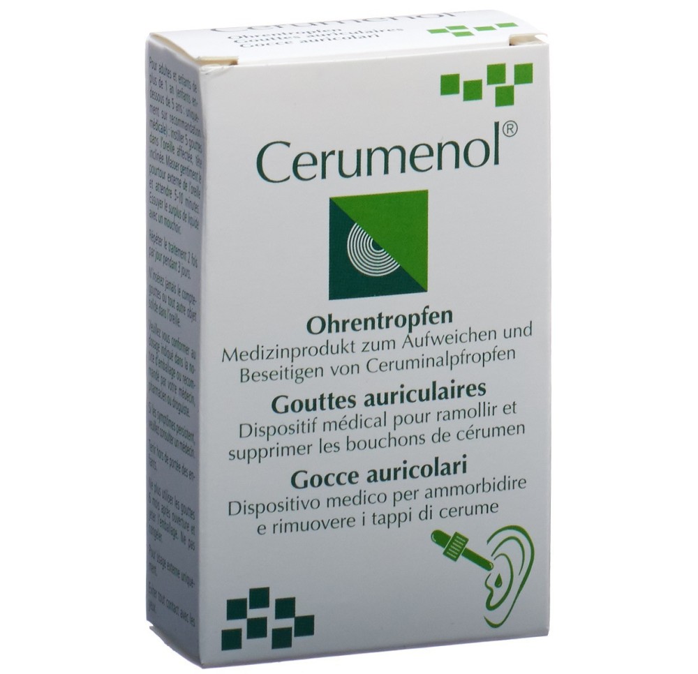CERUMENOL gtt auric fl 10 ml