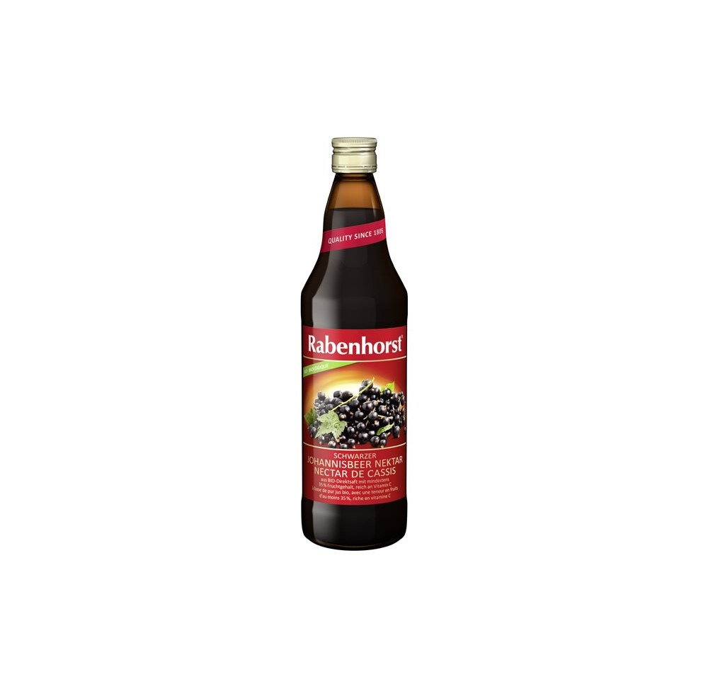 RABENHORST nectar de cassis bio 750 ml RABENHORST nectar de cassis bio 750 ml