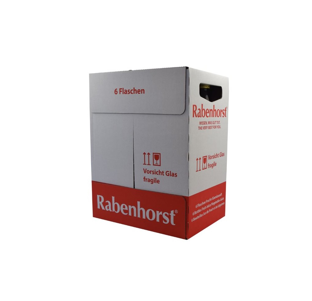 RABENHORST nectar de cassis bio 6 x 750 ml