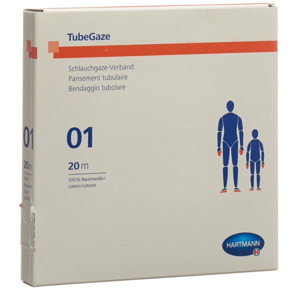 TUBEGAZE pansement tubulaire 20m Nr01