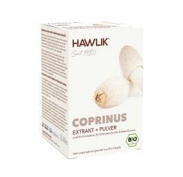 HAWLIK Coprinus Extrait + poudre caps 120 pce