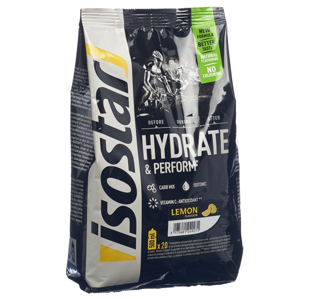ISOSTAR Hydrate & Perform pdr Lemon sach 800 g