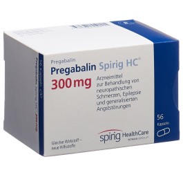 PREGABALINE Spirig HC caps 300 mg 56 pce
