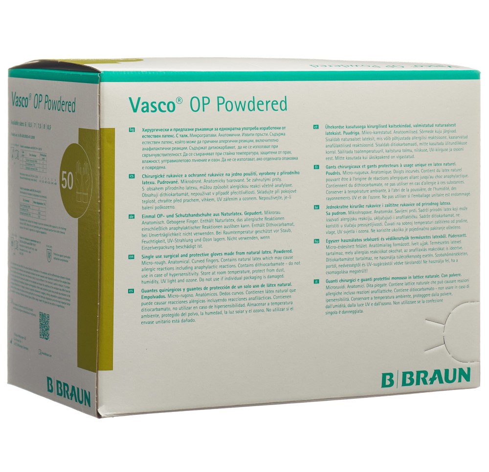 VASCO OP Powdered Gr6.5 50 paire
