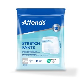 ATTENDS STRETCHPANT slip fil XXXL 15 pce