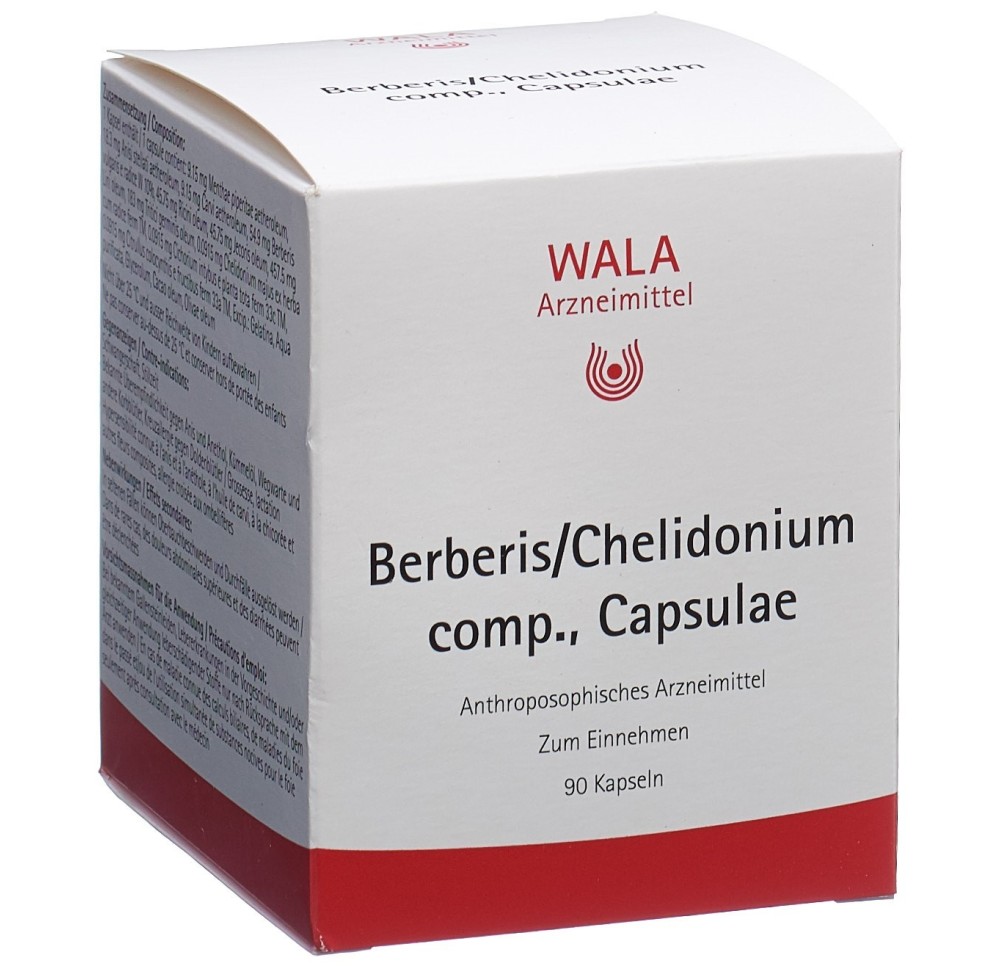 WALA berberis/chelidonium comp caps 90 pce