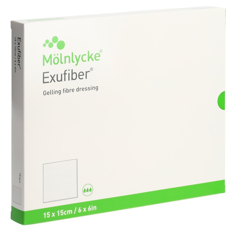 EXUFIBER 15x15cm 10 pce
