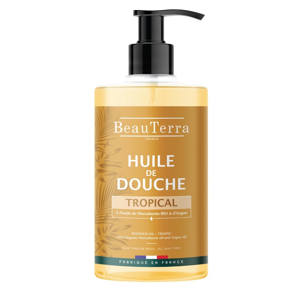 BEAUTERRA huile de douche tropical fl 750 ml