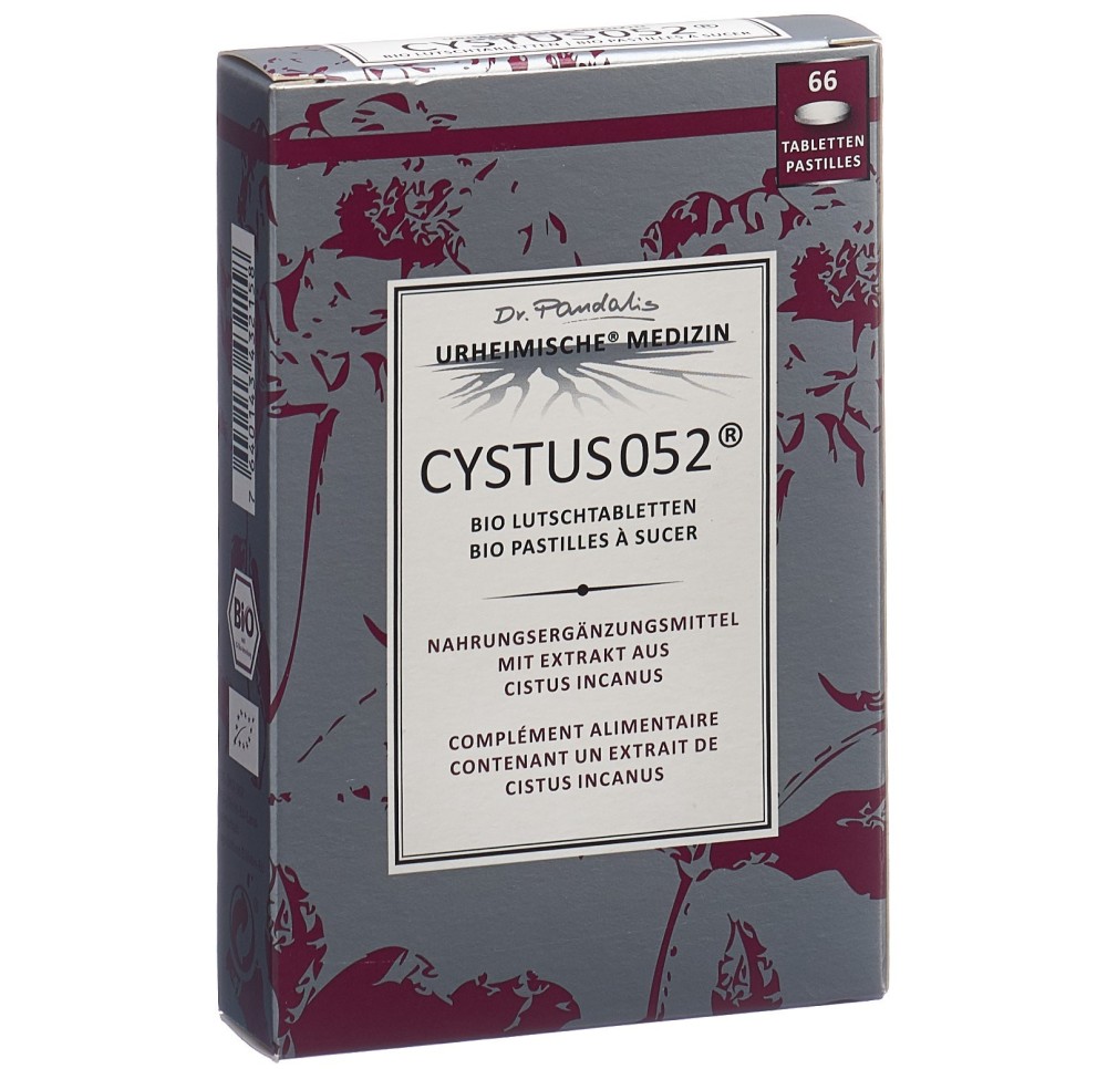 CYSTUS 052 bio pastilles à sucer 66 pce