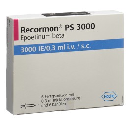 RECORMON PS 3000 UI/0.3ml prot aigu ser pré 6 pce