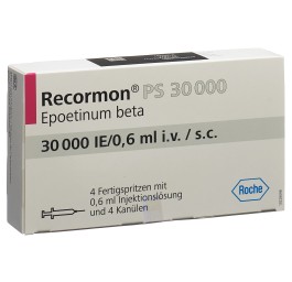 RECORMON PS 30000 UI/0.6ml prot aigu ser pré 4 pce