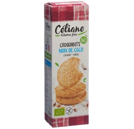 CELIANE sablés noix de coco sans gluten bio 150 g