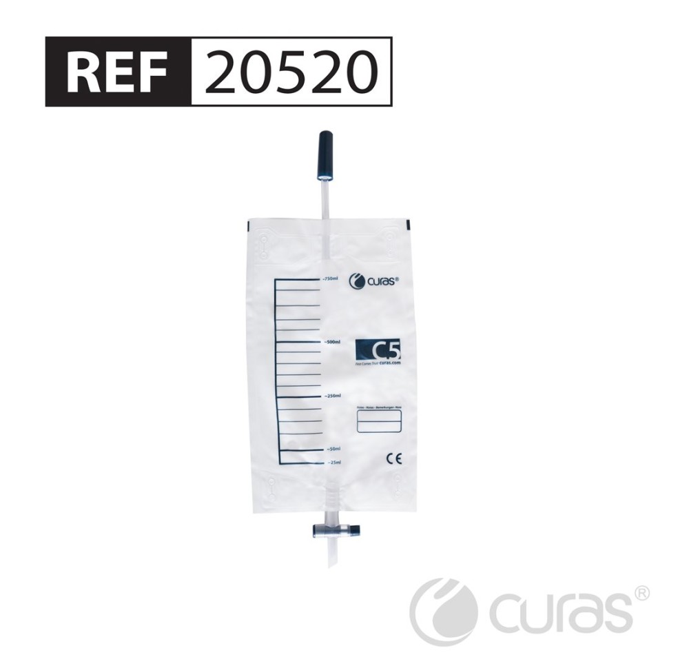 CURAS C5 poche jam 0.75l 10cm an refl écou 500 pce