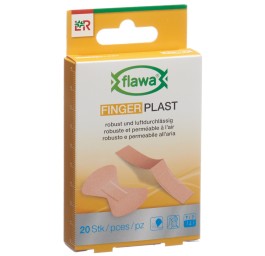 FLAWA Finger Plast robuste pansement 2 gr 20 pce