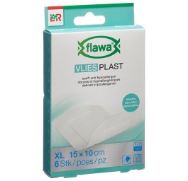 FLAWA Vlies Plast pansement 10x15cm 6 pce