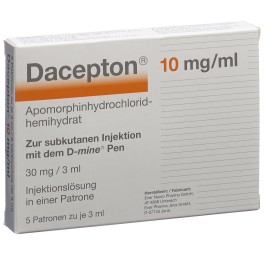 DACEPTON sol inj 30 mg/3ml 5 cartouche 3 ml