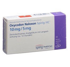 OXYCODON NALOXON Spirig HC cpr ret 10/5mg 30 pce