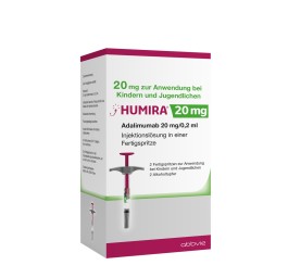 HUMIRA sol inj 20 mg/0.2ml ser pré 2 x 0.2 ml
