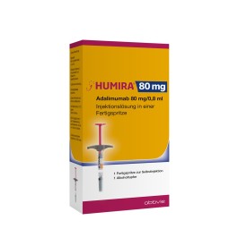 HUMIRA sol inj 80 mg/0.8ml ser pré 0.8 ml
