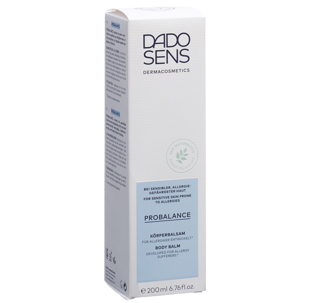 DADO SENS ProBalance baume pour le corps 200 ml