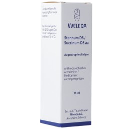 WELEDA stannum 8 D/succinum 8 D aa gtt opht 10 ml