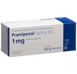 PRAMIPEXOLE Spirig HC cpr 1 mg 100 pce
