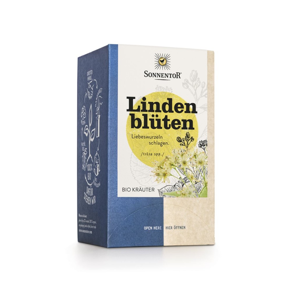 SONNENTOR Lindenblüten Tee BIO sach 18 pce