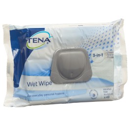 TENA Wet Wipes 48 pce