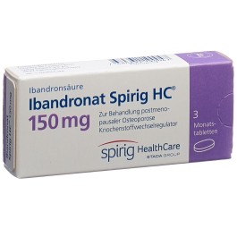 IBANDRONATE Spirig HC 150 mg compr mensuels 3 pce