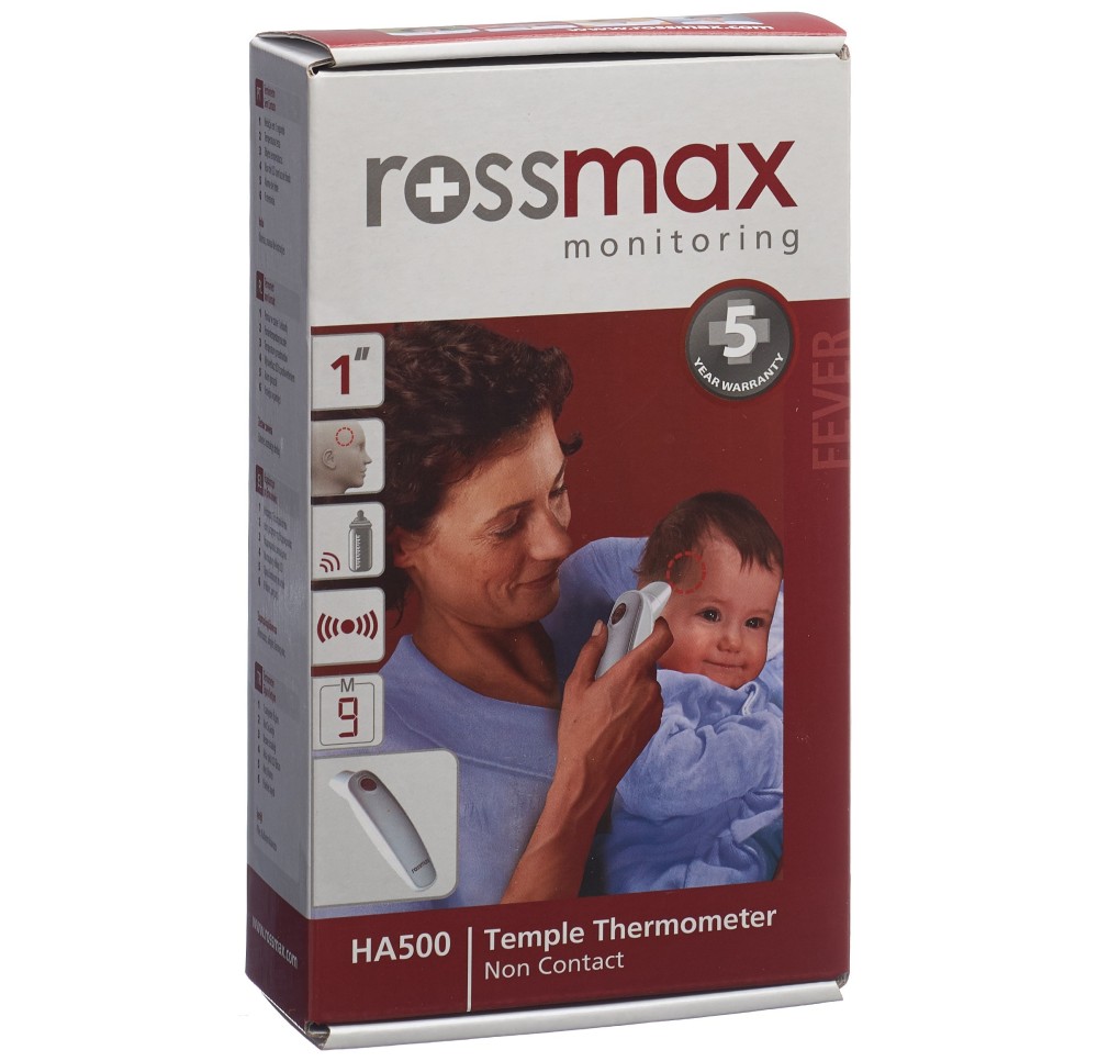 ROSSMAX Thermomètre sans contact HA500 ROSSMAX Thermomètre sans contact HA500