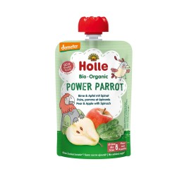 HOLLE Power Parrot pouchy poire pomme épinar 100 g