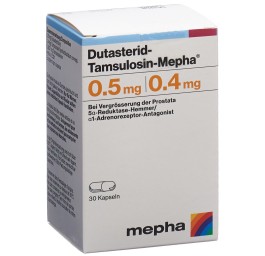 DUTASTERID Tamsulosin Mepha caps 0.5/0.4mg 30 pce