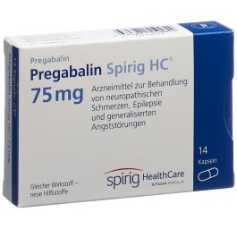 PREGABALINE Spirig HC caps 75 mg 14 pce