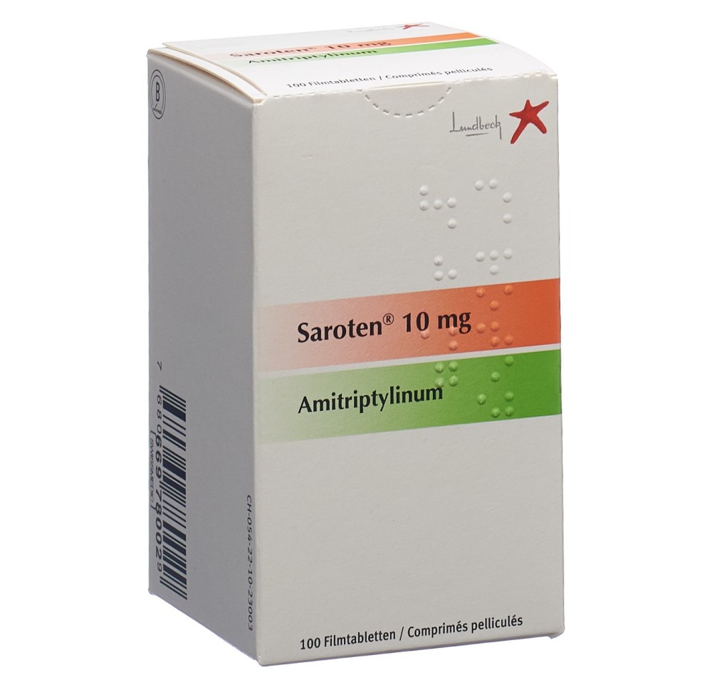 SAROTEN cpr pell 10 mg bte 100 pce SAROTEN cpr pell 10 mg bte 100 pce