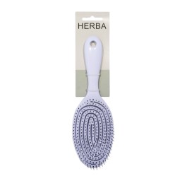 HERBA 3D Spirale Brosse démêlante 23cm blanche