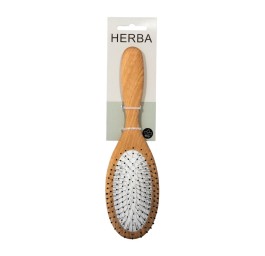 HERBA brosse point métalliqu petite bois hêtre